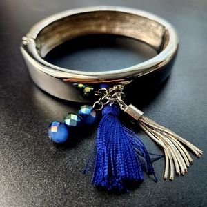 g by Gennaro Cuff Tassel Bracelet